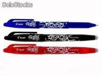 PILOT FRIXION AZUL, NEGRO Y ROJO